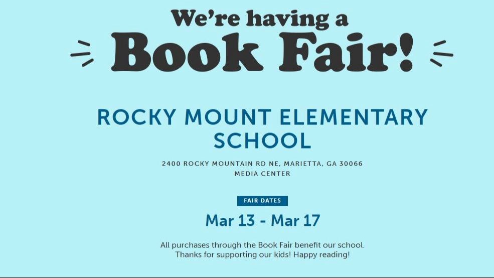 Book Fair Banner